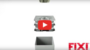 Inserts for square tubes installation video