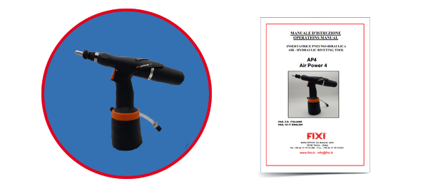 Manuale insertatrice pneumo-idraulica AP4