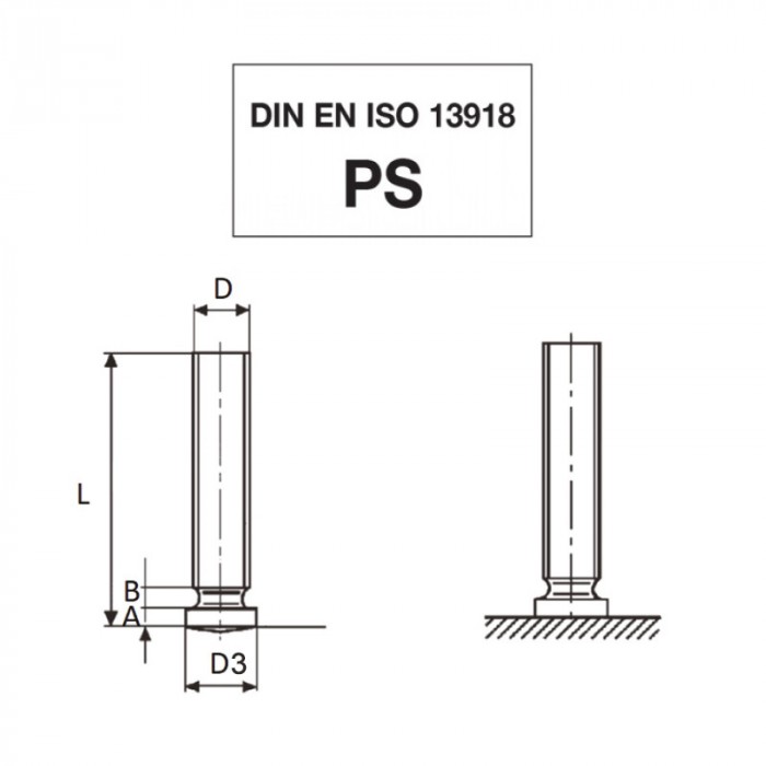 Perni a saldare ad arco corto acciaio inox