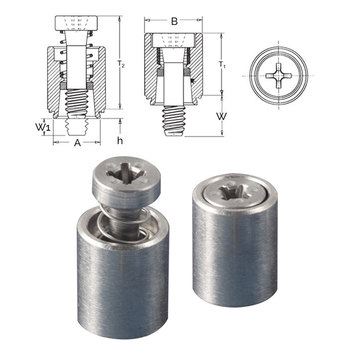 FIXI Panel fasteners for sheet metal