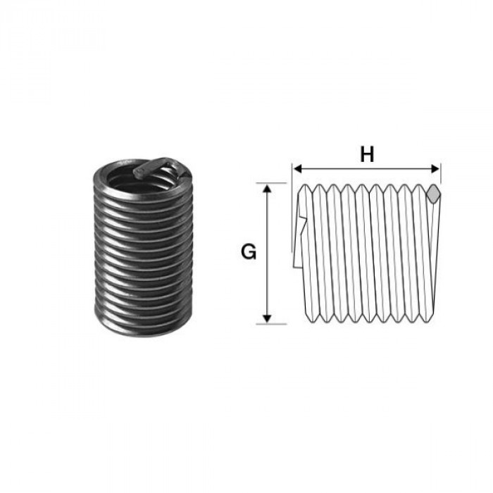 Wire inserts metric pitch